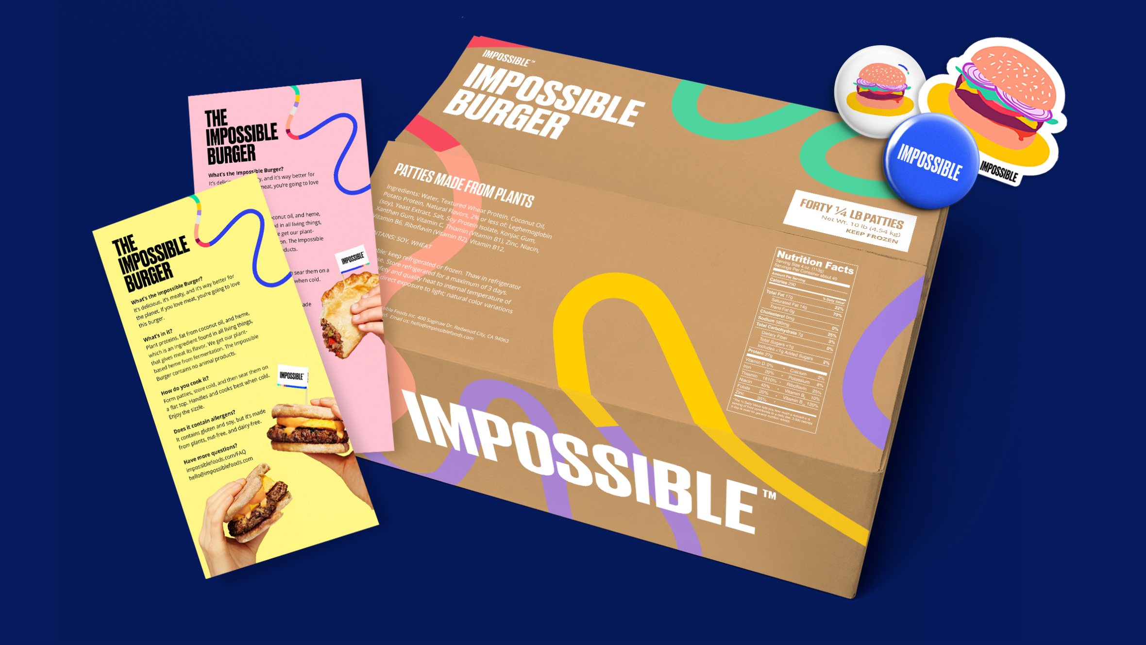 Impossible Foods Collateral